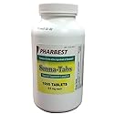Pharbest Senna 8.6 Mg Natural Vegetable Laxative 1000 Count Tablets