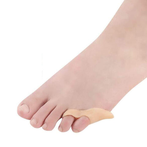 10 Pcs Pinky Toe Bunionette Corrector, Silicone Double - Loop Toe Separators for Tailors Bunion, Bunionette Protect and Pain Rel