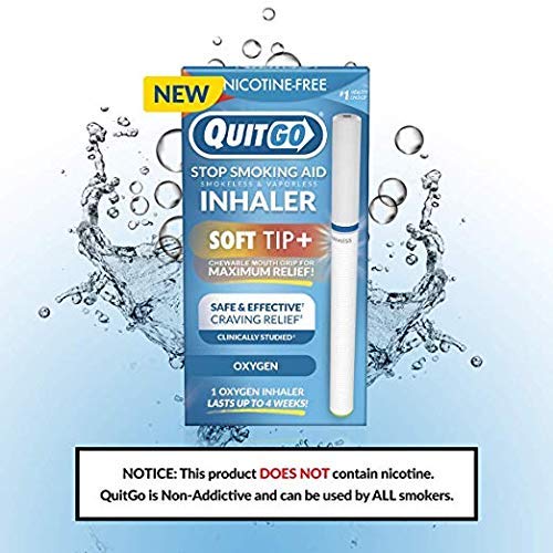 Stop Smoking Remedy, Smoke-Free Oxygen Inhaler, Chewable Mouth Grip to Help Curb Cravings, Quit Smoking Support, Satisfying Fidg