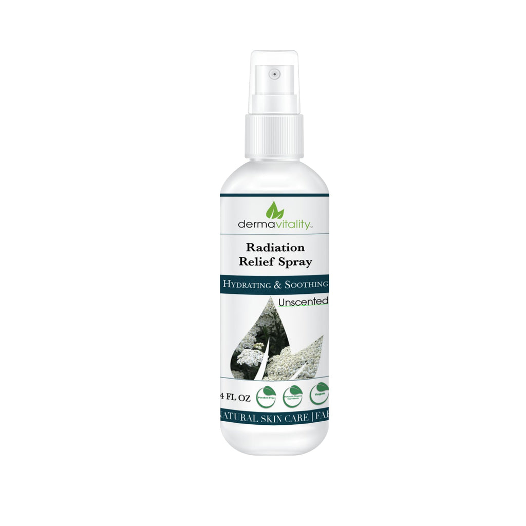 Radiation Burn Relief Spray - Calendula Spray for Radiation Treatment, Unscented, Fragrance Free, Natural Organic Plant Based Mo