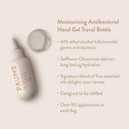 PAUME Moisturizing Antibacterial Hand Gel | 3 Fl Oz / 88 mL | Silicon & Paraben Free, No Artificial Fragrances & Vegan ASIN