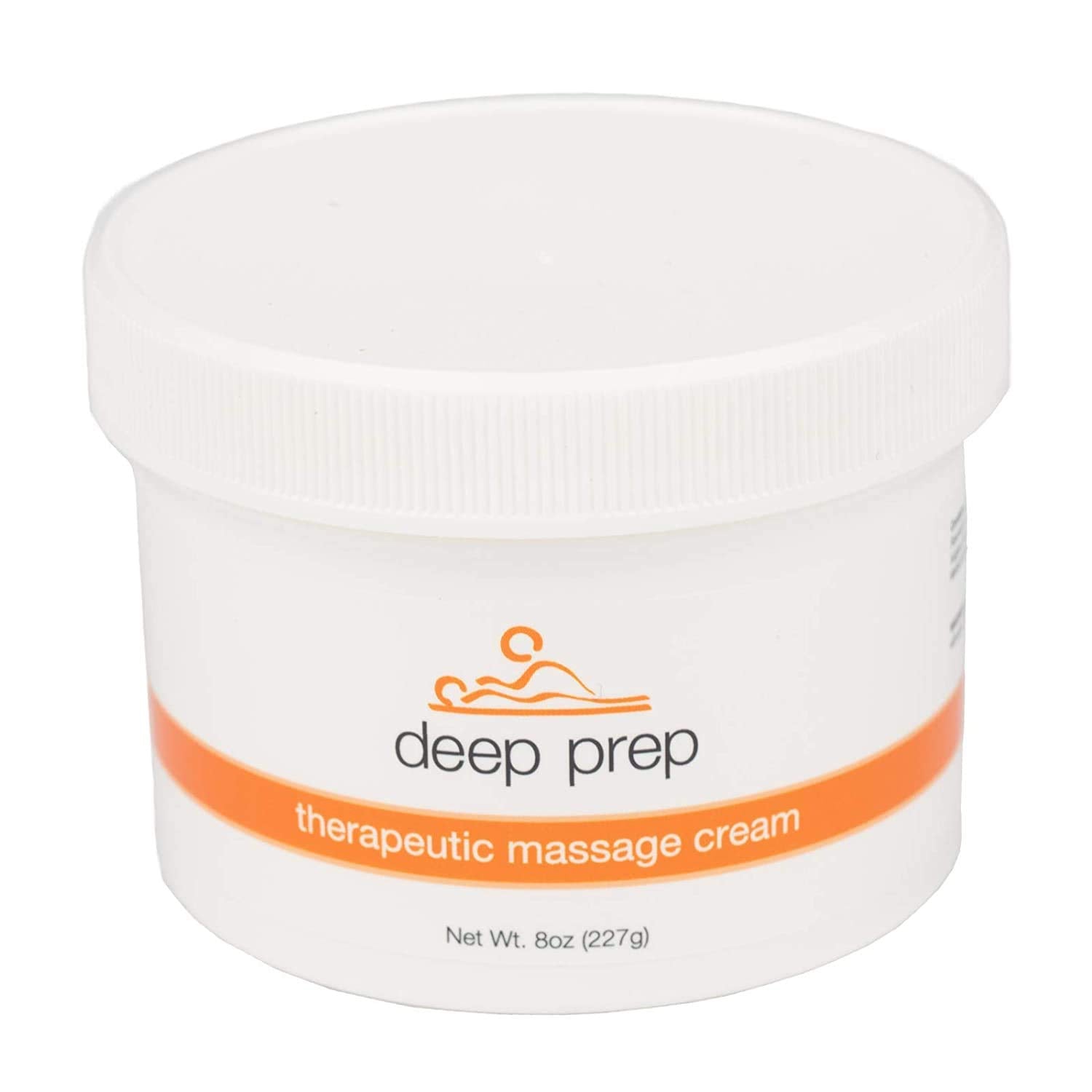 Rolyan Deep Prep Therapeutic Massage Cream, 8 oz