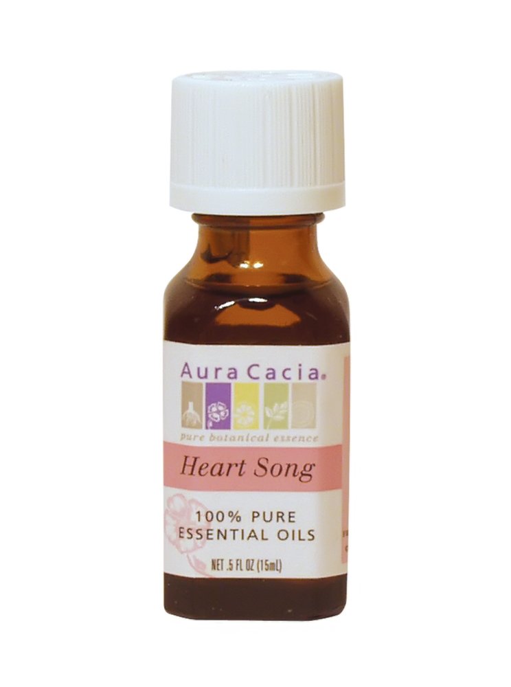 Aura Cacia Heart Song Essential Oil Blends 1/2 Oz. Bottle