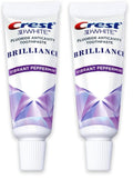 Crest 3D White Brilliance Advanced Whitening Technology Plus Advanced Stain Protection Toothpaste, Vibrant Peppermint, 0.85 Ounc