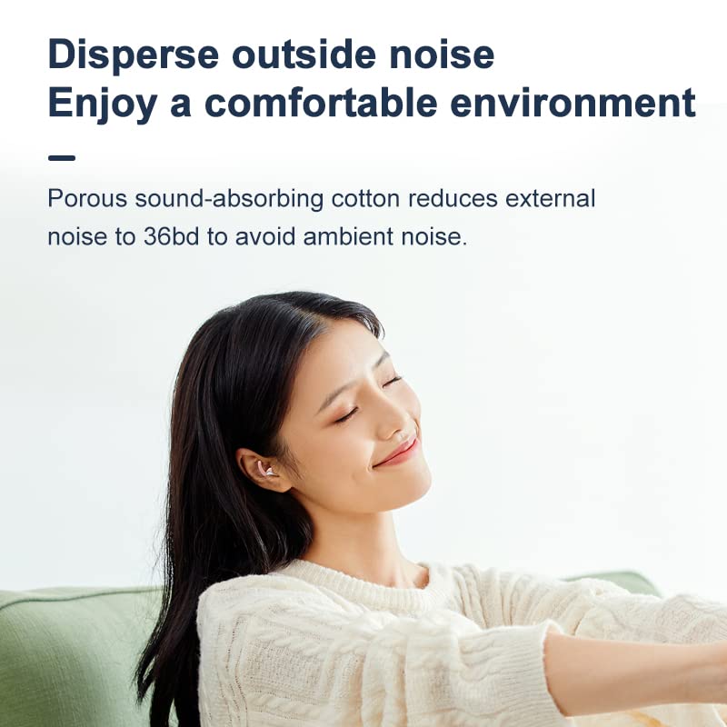 Noise Reduction Earplugs - Super Soft, Reusable Hearing Protection in Flexible Silicone Earplugs for Sleep, Noise Sensitivity &
