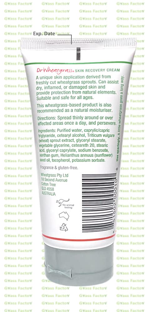 Dr Wheatgrass (Pack of 3) Skin Recovery Cream 85ml (2.87fl.oz.)