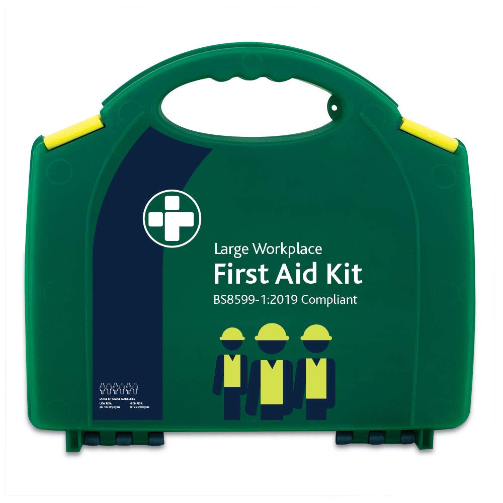 Reliance Medical Large Workplace First Aid Kit (for Ref 348) with Medical Essencials Like Bandages, Dressings, Plasters, Cleanin