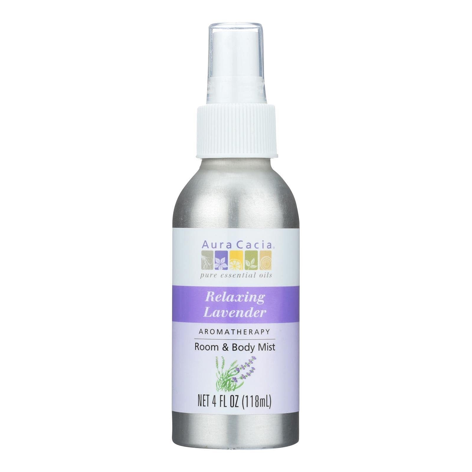 Aura Cacia Aroma Mist Rlxng Lavender, 4 Oz
