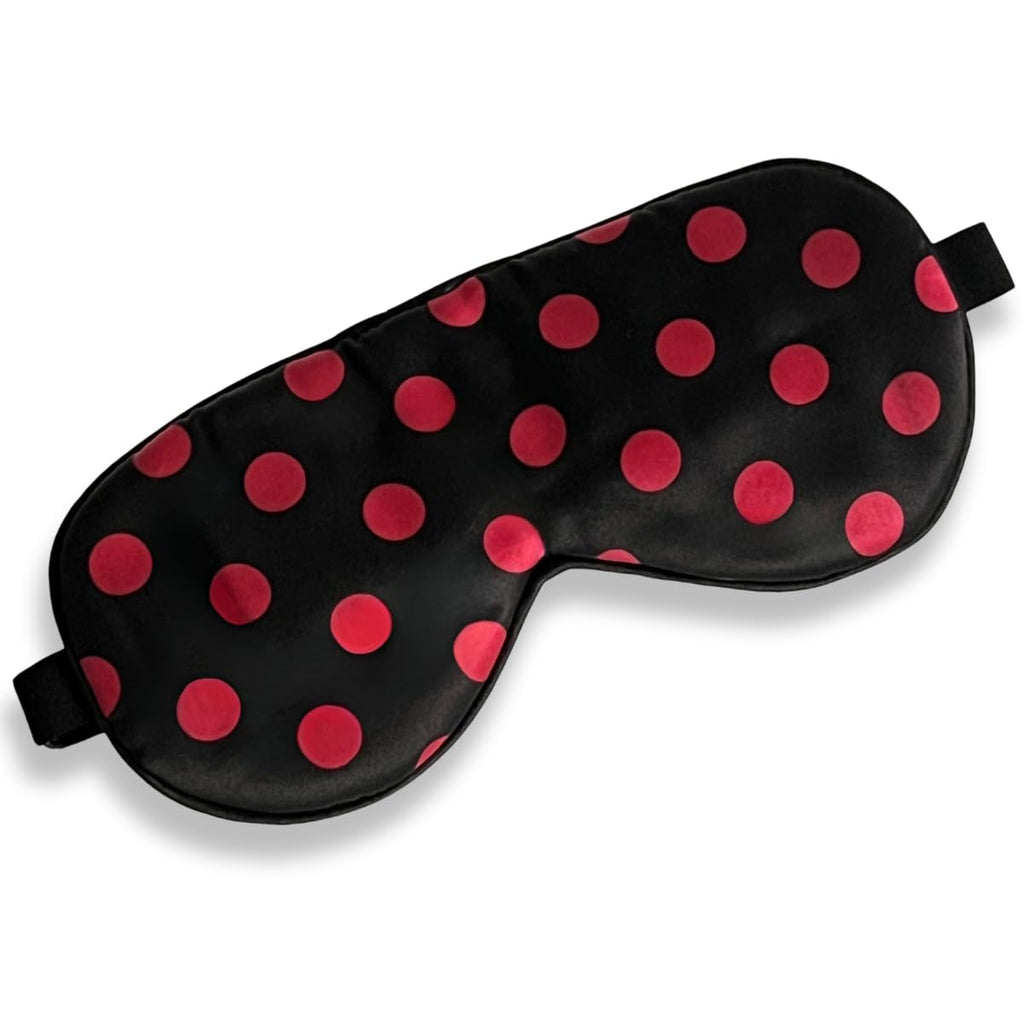 Samadhaan Silk Sleep Mask | 100% Mulberry Silk Eye Mask and Blindfold with Adjustable Strap - for Women and Men - Blocks Light -