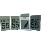 AMERICAN BILLY -REGULAR Carton Green Tea Herbal Cigarettes (REGULAR Flavor) (Sold by the Carton) -Non Tobacco - Non Nicotine Cig