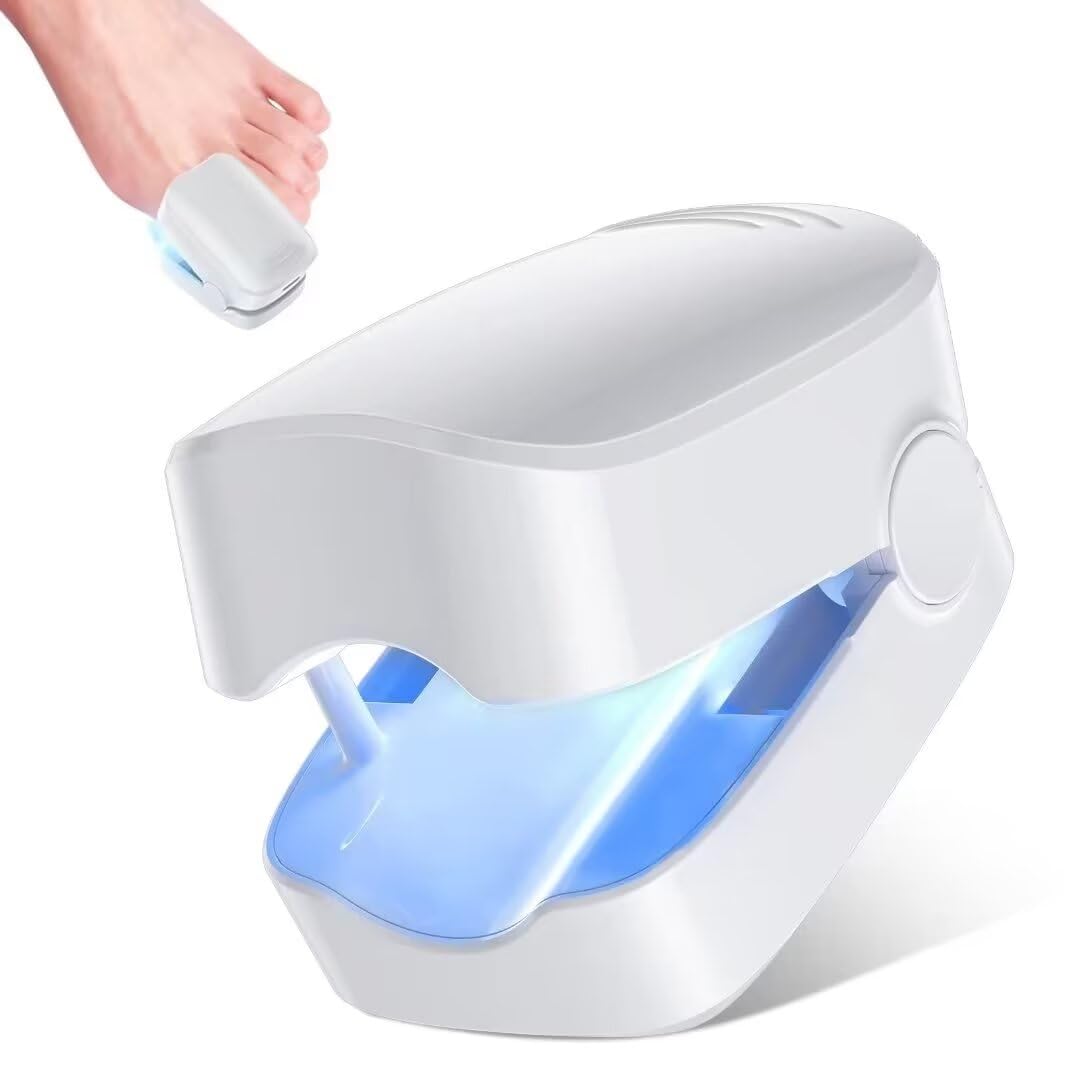 Nail Fungus Cleaning Light Device, FSA or HSA eligible Nail Fungus for Damaged Discolored Thick Toenails & Fingernails, Effectiv