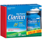 In Each Tablet: Active Ingredients: Loratadine (10 mg), Antihistamine. Inactive Ingredients: Lactose Monohydrate, Magnesium Stea