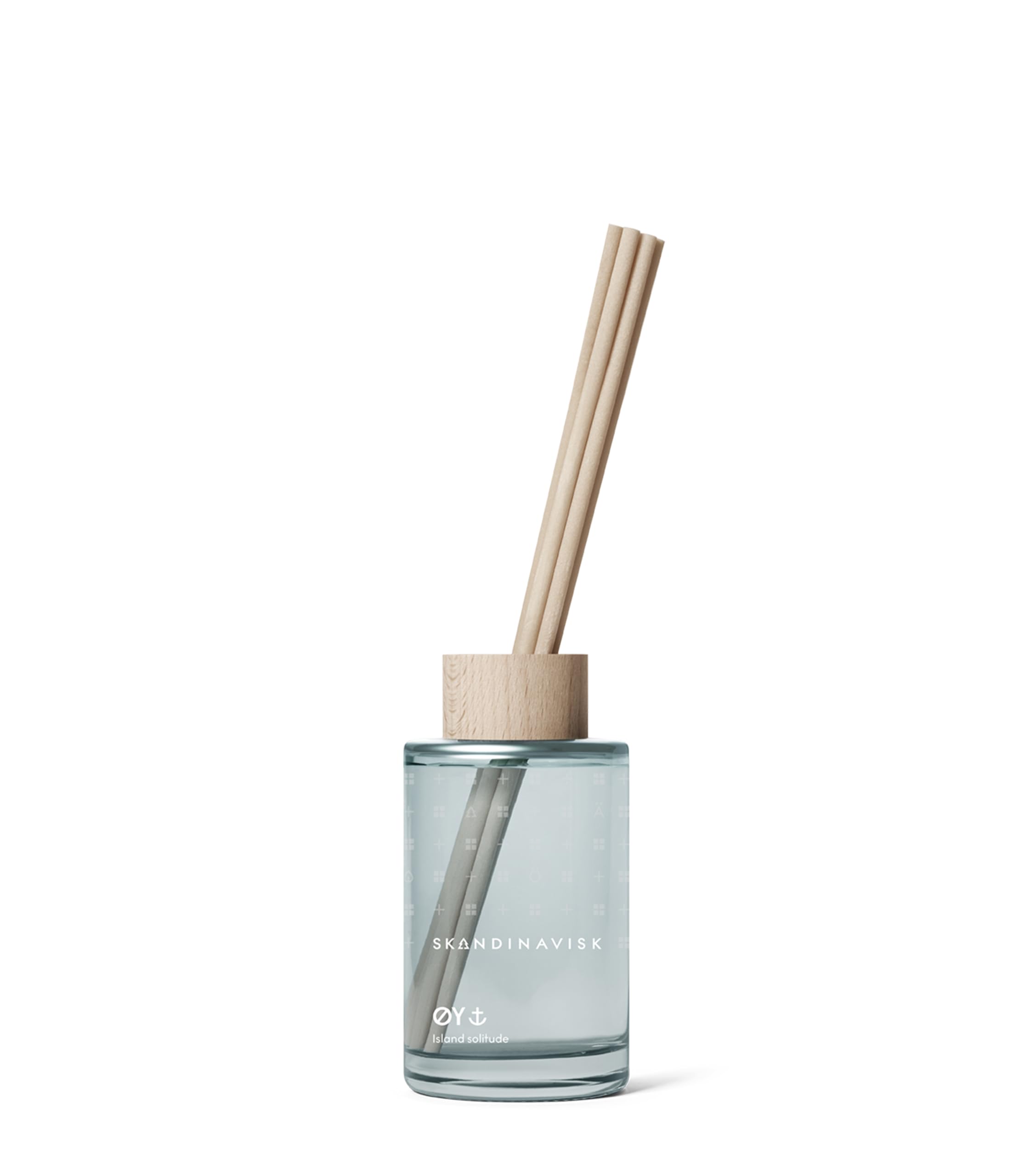 Skandinavisk Y Island Scent Diffuser with 8 Reeds. Lasts +3 Months. Fragrance Notes: Crabapple and Dog Rose, Water Mosses and