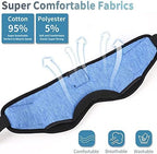 TOPOINT Sleep Mask Headphones with Wireless Bluetooth 5.3, Eye Mask White Noise Headphones for Sleeping Mask Light Blocking, Tim