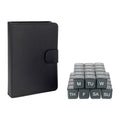 e-Pill 5 Times a Day x 7 Day Large Weekly Pill Organizer, Vitamin and Medicine Pill Box - with Discreet Case (Black)