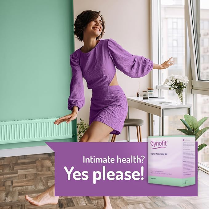 Gynofit Moisturizing Vaginal Gel - Relief from Vaginal Dryness - improving Vaginal Flora for Ease & Comfort - Hygienic Applicato
