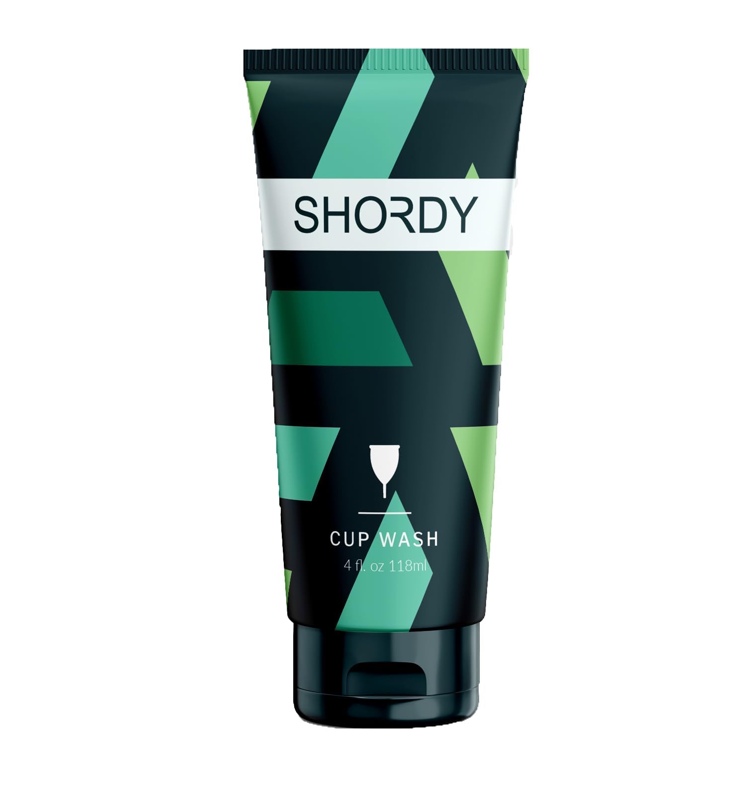 SHORDY Menstrual Cup Wash & Cleaner - pH-Balanced, Unscented Feminine Cleanser for Period Cups & Discs | Natural Silicone Soap, 