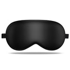 LULUSILK Mulberry Silk Sleep Eye Mask Blindfold with Adjustable Strap, Soft Eye Cover for Women Men Night Sleeping, Travel, Nap(
