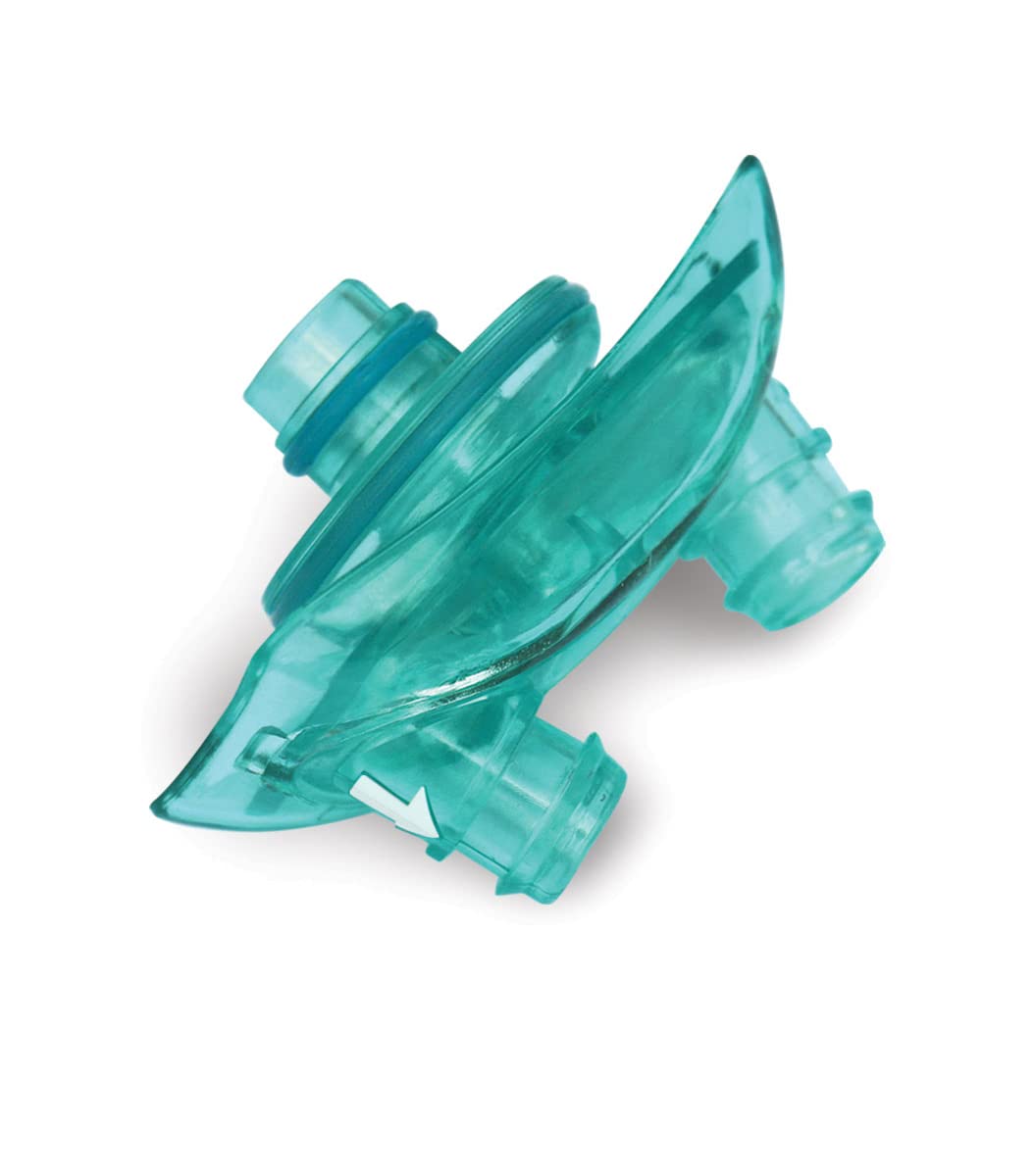 Navage Nasal Dock-Nose Pillow Combo: Teal Nasal Dock and Extra-Large Nose Pillows