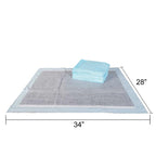 BV Charcoal Puppy Pads XL 320 Count 28x34 - Leak-Proof Pee Pads for Dogs with 6-Layer Absorbent Design & Built-in Attractant - D