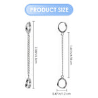 Ear Plugs Earrings, Loop Earplug Earrings, Earplug Holder Suitable for Loop Earplugs, Earring For Loop Earplugs Can Be Used Dail