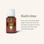 Young Living Clove Essential Oil - 15ml Bottle for Aromatic and Topical Use - Aromatherapy - Warm, Stimulating Aroma That Provid