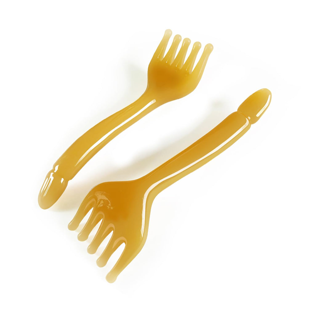 GSHOW Scalp Massager Handheld Comb Resin Relax Massage Tool - Manual Relaxation Tool for Soothing Head Massage - Set of 2