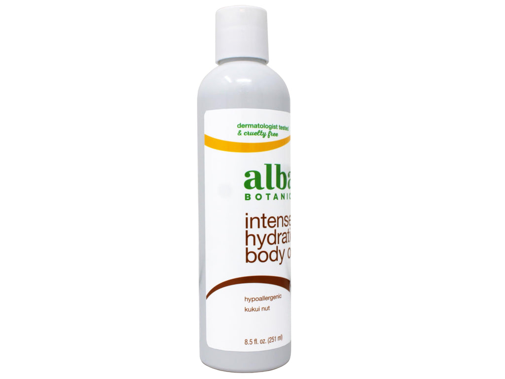 Alba Botanica Massage Oil Kukui Nut Net WT 8.5 oz