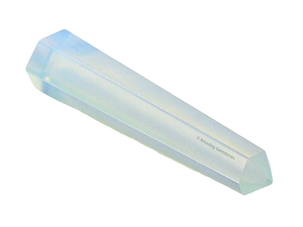 Opalite Crystal Towers ~ Natural Healing Crystal Point Obelisk for Reiki Healing and Crystal Grid (2 to 3 INCH)