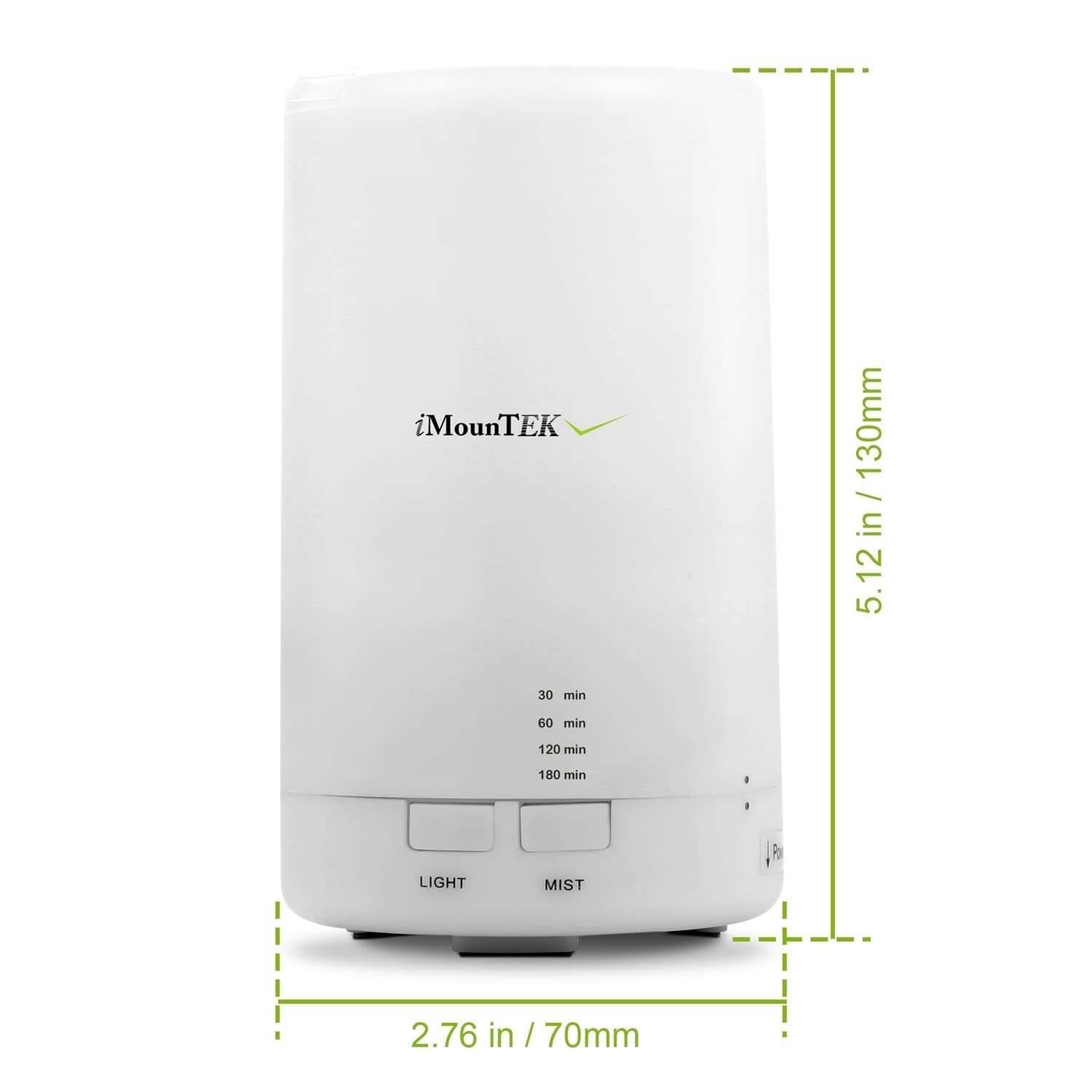 Ultrasonic Aromatherapy Essential Oil [Aroma Diffuser] 50ml Portable Cool Mist Aroma Humidifier W/ 7 Colorful LED Lights USB Pow