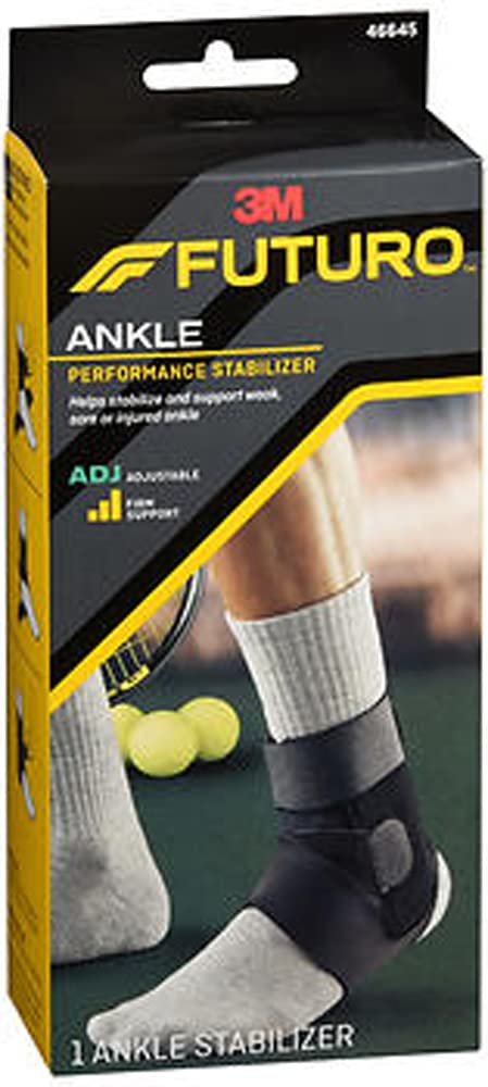 FUTURO Ankle Performance Stabilizer, Adjustable 1 ea (Pack of 3)