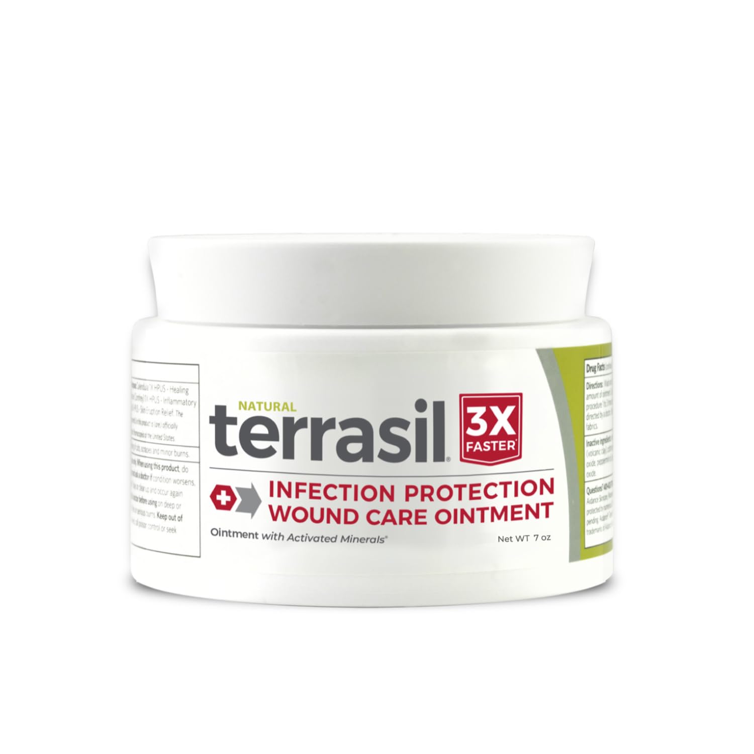 terrasil Wound Care 3X - Wound Healing Ointment, Relief from Bed Sores, Pressure Sores, Ulcers, Blisters, Cuts, Scrapes, & Burns