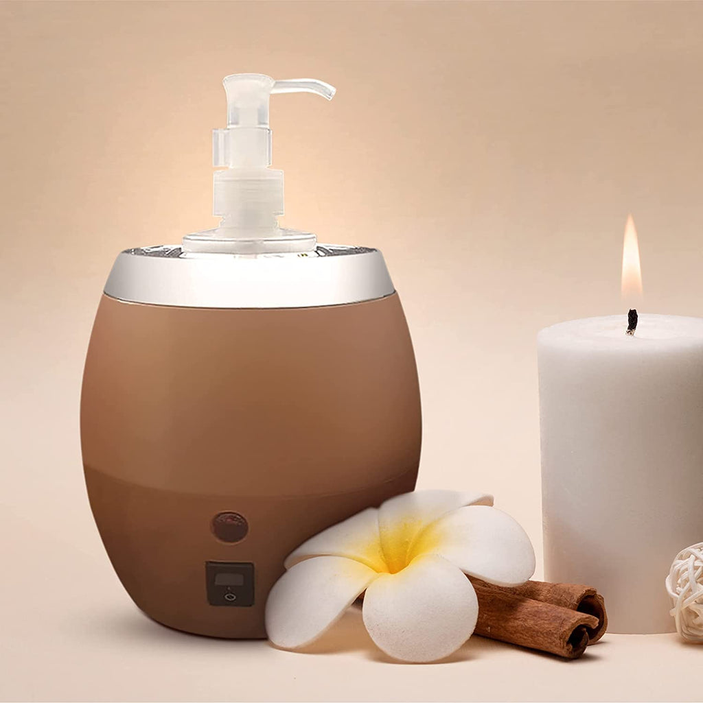 Master Massage Single Bottle Massage Automatic Oil Heater Warmer, Otter