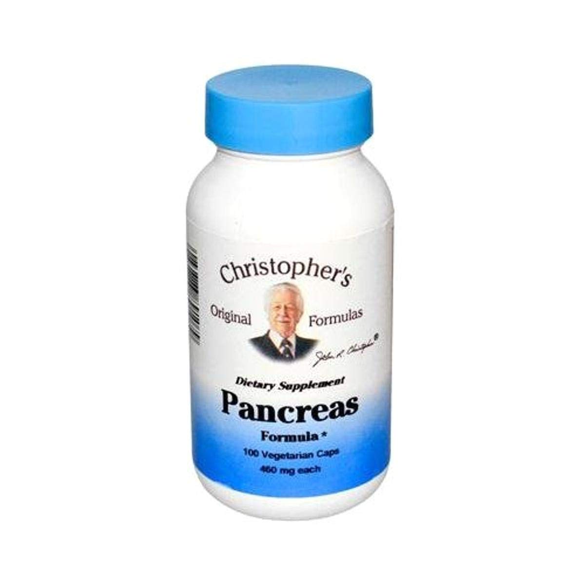 Dr Christophers Formula Original Formulas Pancreas Formula, 100 Count