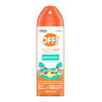 OFF! Familycare Smooth & Dry Insect Repellent Aerosol, Powder Dry Formula, Bug Spray with Long Lasting Protection from Mosquitoe