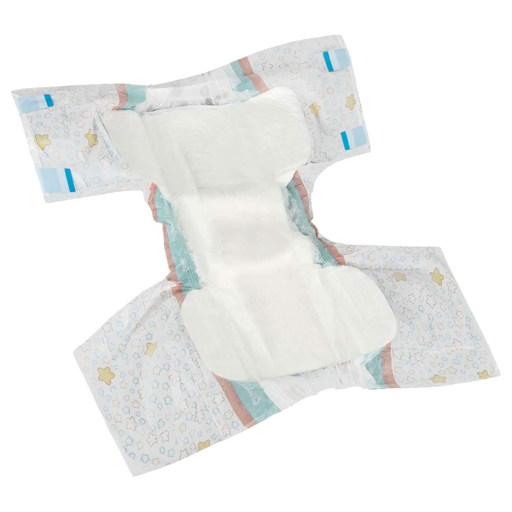Crinklz Tab-Style Briefs Adult Printed Diapers, Astronaut, Medium, Pack/15