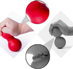 Peanut Massage Ball Roller, Double Lacrosse Ball, Acupoint Myofascial Release Muscle Knot Relaxer Mobility Trigger Point for Phy