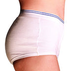 Peteys Washable Incontinence Underwear for Men (Super Protection) - Reusable Mens Briefs for Moderate to Heavy Leakage (3X-Lar