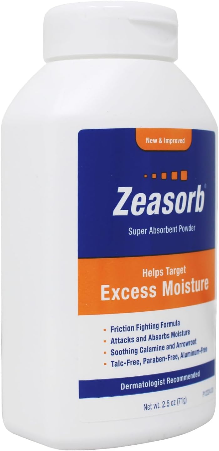 Zeasorb Prevention Super Absorbent Powder 2.5oz (Pack of 3)