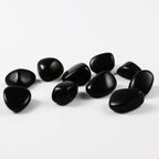Tumbled Polished Natural Black Obsidian Stones, Crystals and Healing Stones Quartz Bulk for Wicca, Reiki, Healing Energy, Chakra