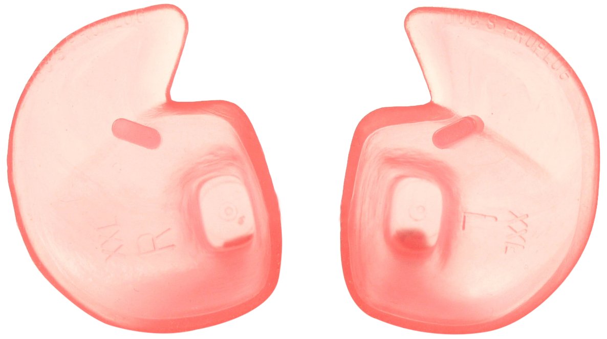 Docs Proplugs DS06P Large Non Vented Ear Plugs without Leash - Pink