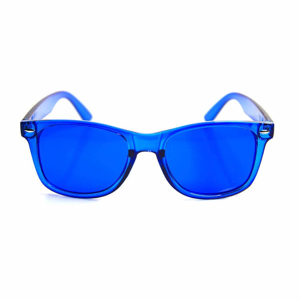 GloFX Blue Color Therapy Chakra Relax Glasses