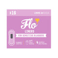 Flo Sensitive Bladder Bamboo Liners (16 Liners) - Discreet, Light Incontience, Ultra-Thin + Hypoallergenic