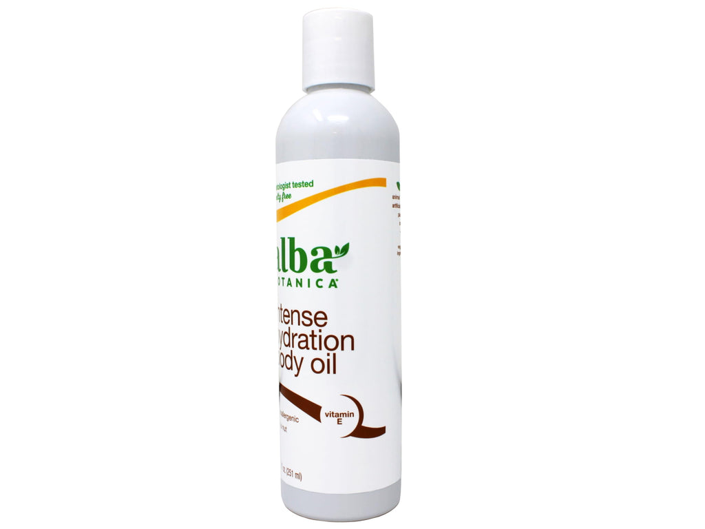Alba Botanica Massage Oil Kukui Nut Net WT 8.5 oz