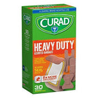 Curad Heavy Duty Assorted Bandages 30 ea ( Packs of 12)