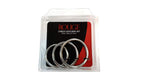 Rouge Garments 3 Piece Cock Ring Set 45mm, 50mm & 55mm