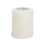 3M 1584 Health Care Coban Self-Adherent Wrap, Elastic, 5 yd. Length, 4 Width, Tan, Pack of 18