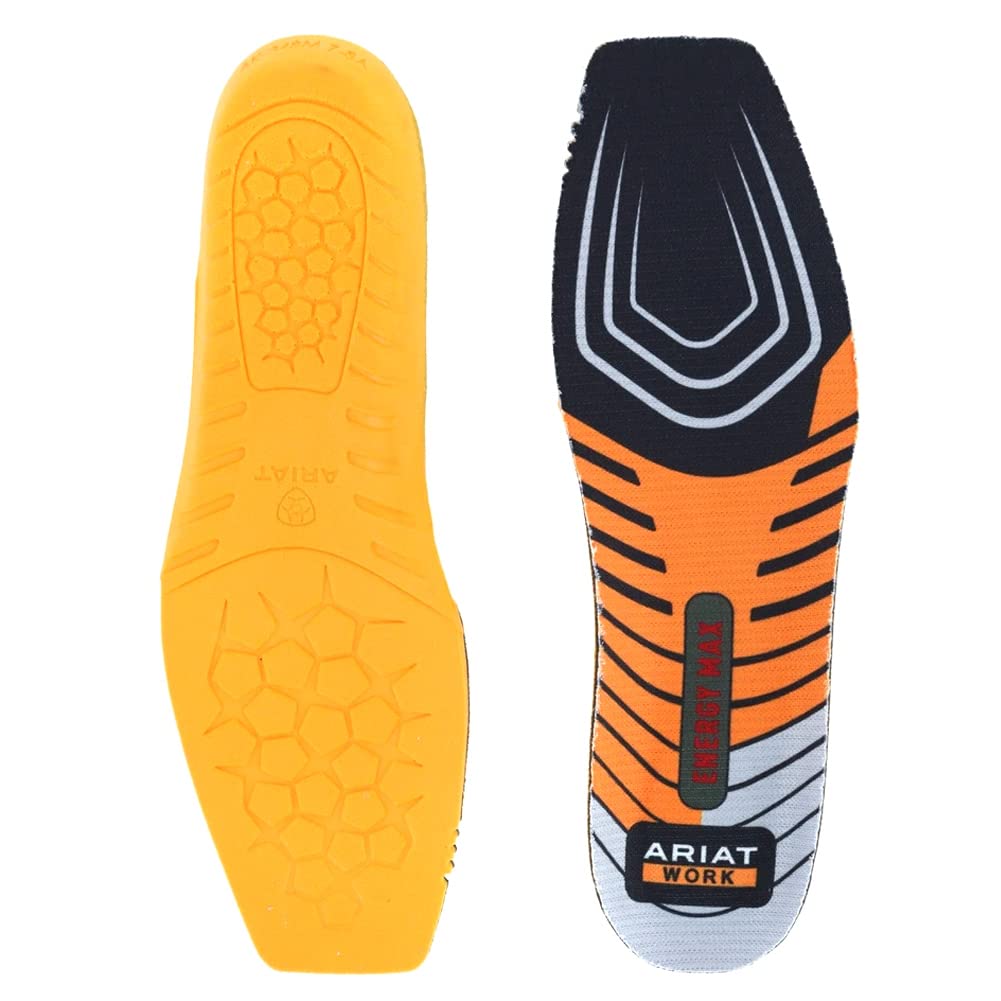 Ariat Energy Max Work Insole Wide Square Toe No Color 12 D (M)