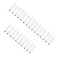 Healvian Disposable, 25pcs e Applicator Syring e e Injector Syring e Shooter for Men Women Couples Vaginals Applicator 3g