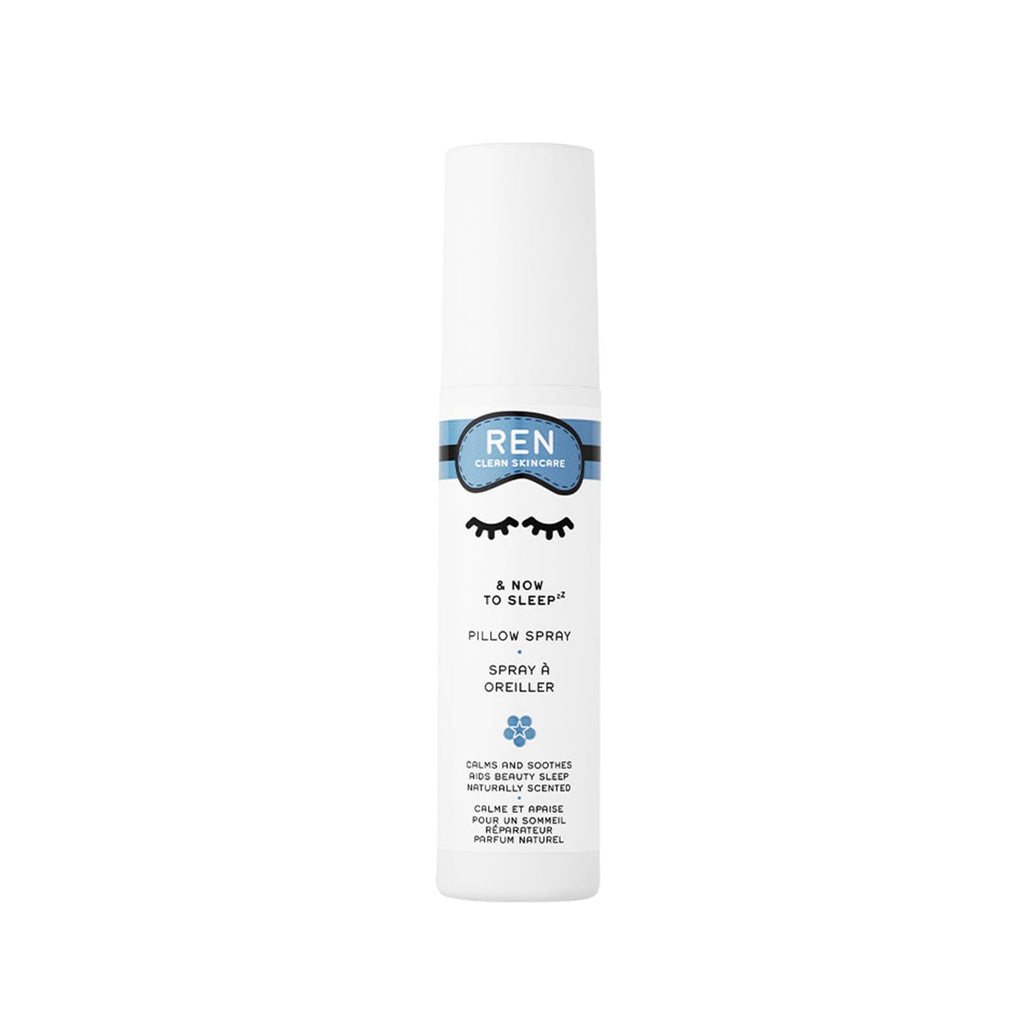 REN Clean Skincare - & Now To Sleep Pillow Spray - Lightly Scented Lavender Pillow Mist to Enhance Sleep, 2.5 Fl Oz